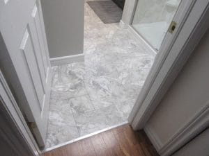 Marble Floor with Gray Accents