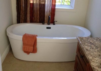 Large White Bathtub