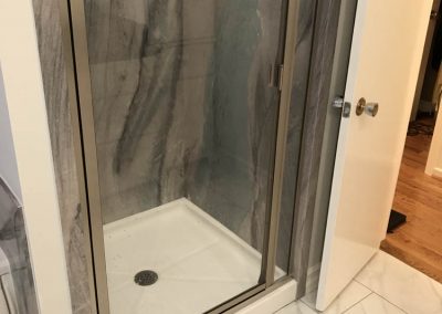 Gray Marble Shower