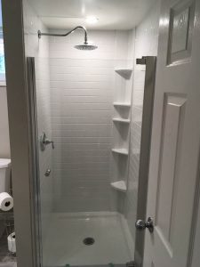 Clear Shower Door