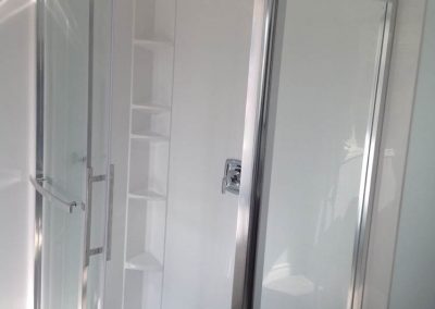 Clear Glass Sliding Door Shower